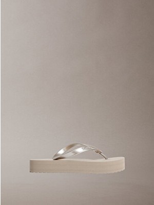 Calvin Klein Kadın Platform Detaylı Terlik