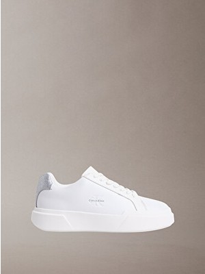 Calvin Klein Kadın Chunky Cupsole Deri Sneaker