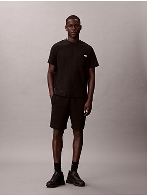 Calvin Klein Erkek Terry Badge Şort