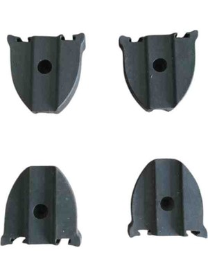 Mücevher Yapı Cam Balkon Gold Sistem Siyah Ara Kapak Takım