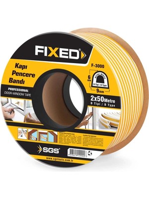 Eco Port Kapı Pencere Bandı (Beyaz) 2*50 mt