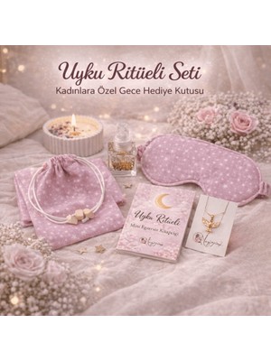 Magicpink Kadınlara Özel Uyku Ritüel Seti-Gece Rahatlama Hediye Kutusu