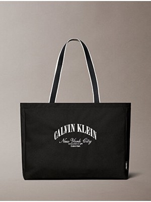 Calvin Klein Erkek Grafik Detaylı Capsule Tote Çanta