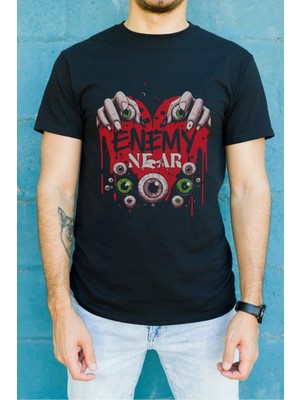 Velmora Fashion Unisex Oversize 24/1 Penye Dtf Baskılı Tişört - DTF128