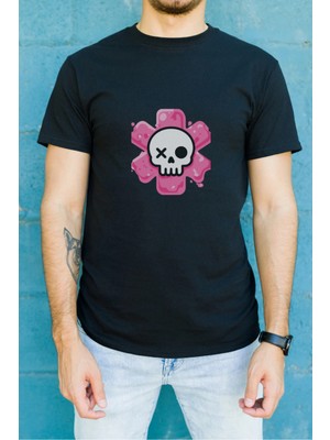 Velmora Fashion Unisex Oversize 24/1 Penye Dtf Baskılı Tişört - DTF185