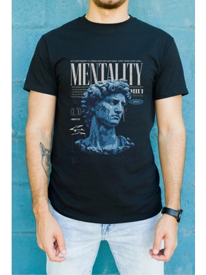 Velmora Fashion Unisex Oversize 24/1 Penye Dtf Baskılı Tişört - DTF96