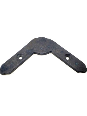 İlk El Grup Ieg™ Antika Tarz Dekoratif Pirinç Dövme Gönye - Üst, 80X80MM, Oksit