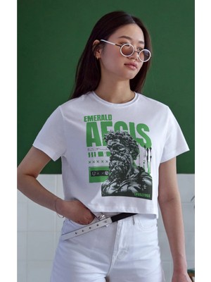 Velmora Fashion Unisex Oversize 24/1 Penye Dtf Baskılı Tişört - DTF99