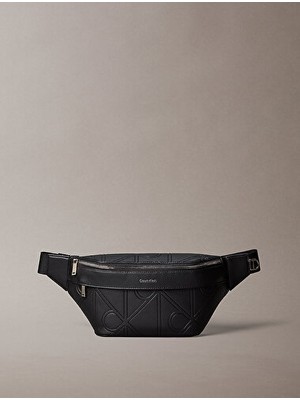 Calvin Klein Erkek Emblem Aop Emboss Bel Çantası