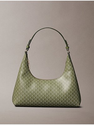 Calvin Klein Kadın Emblem Aop Omuz Çantası