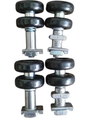 Mücevher Yapı Cam Balkon Gold Sistem Düz ve Kilitli Teker Takım