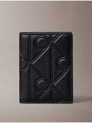 Calvin Klein Erkek Xl Emblem Aop Emboss Billfold Cüzdan