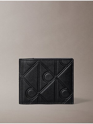 Calvin Klein Erkek Xl Emblem Aop Emboss Ew Billfold Cüzdan