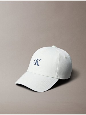Calvin Klein Kadın Monogram Embroidery Baseball Şapka