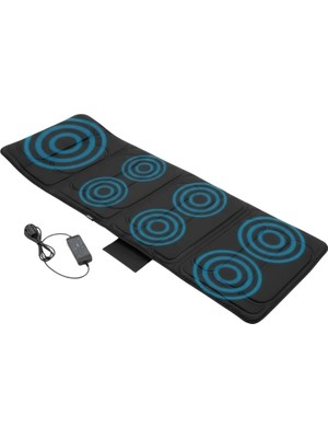 Dukkanıum Sırt Bel Boyun Masaj Minderi Isıtmalı Titreşimli Sistem