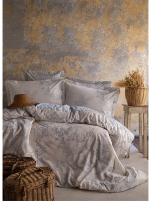 Apricitas Home Çift Kişilik Mila Mavi Complete Set