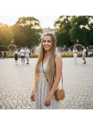 Indispensablely Afrika Örgüsü ve Rasta Için Sen / Balköpüğü