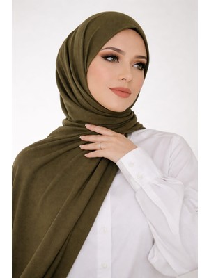 Anuk Grup Penye Şal - Kadın Tesettür Jersey Hijab Lycra Shawl