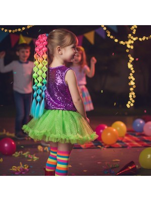 Indispensablely Bn Örgülü Lastikli At Kuyruğu / ACM05