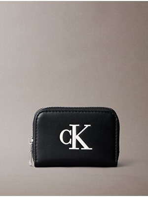 Calvin Klein Kadın Bold Ck Fermuar Detaylı Cüzdan