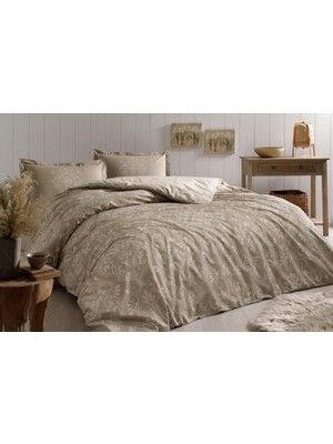 Indispensablely Özdilek Çift Kişilik Ranforce Nev Takımı Antico Bej