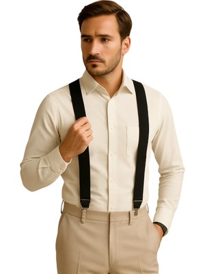 Çantachım Pantolon Askısı Erkek Düz Renk