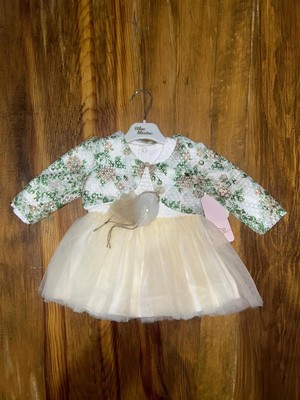 Indispensablely 9-18 Aylık Prenses Elbise Sarı