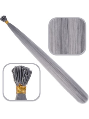 Indispensablely Fiber Sen Boncuk Kaynaklık Renkli / Koyu Gri / 100 Adet