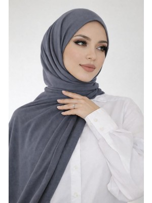 Anuk Grup Penye Şal - Kadın Tesettür Jersey Hijab Lycra Shawl