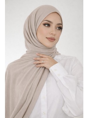 Anuk Grup Penye Şal - Kadın Tesettür Jersey Hijab Lycra Shawl