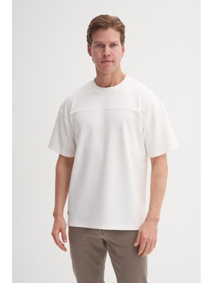 Cazador Erkek T-Shirt 40070 Ekru