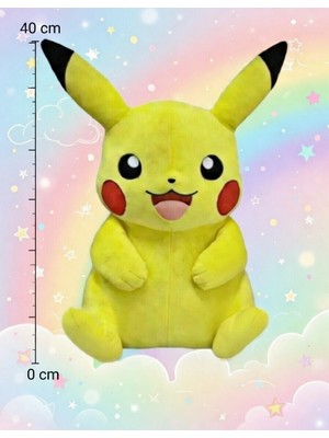 Mg Pokemon 35 Pikachu Peluş Oyuncak Sarı