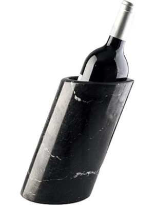 Ege Gross Mermer Şaraplık Karaf Siyah Renk