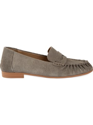 Pegia Süet Dikiş Detaylı Loafer DG6109