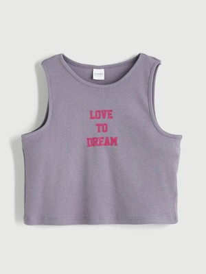 Lc Waikiki Yeni Sezon Bisiklet Yaka Kız Çocuk Pijama Üst