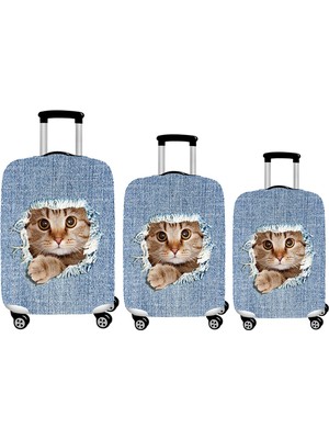 Smart Travel 3lü Set Büyük Orta Kabin Boy Valiz Bavul Koruyucu Kılıfı