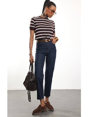 rimas Kesik Paça Boyfit Jean