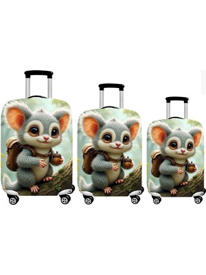 Smart Travel 3lü Set Büyük Orta Kabin Boy Valiz Bavul Koruyucu Kılıfı