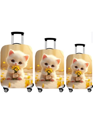 Smart Travel 3lü Set Büyük Orta Kabin Boy Valiz Bavul Koruyucu Kılıfı