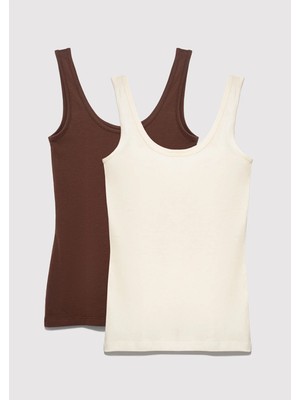 Mavi 2li Kadın Basic Atlet 1611367-87736