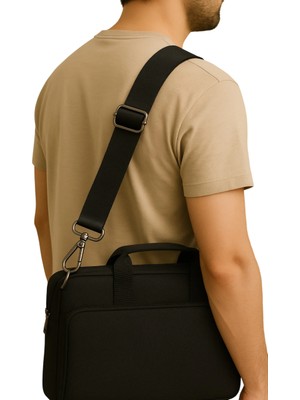 Çantachım Çanta Omuz Askısı Siyah Kumaş