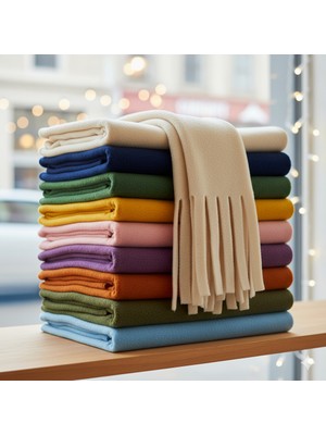 Akyıldız Polar Şal 10 Adet Cafe, Restuarant , Otel Şal Omuz Şalı Omuz Atkısı