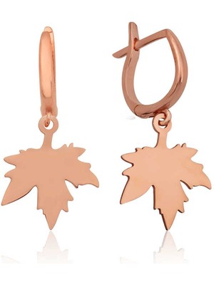 LTG Nova 925 Ayar Gümüş Yaprak Küpe EA1160191 (892)