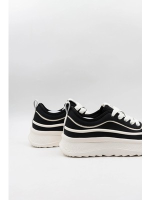 Guja Kadın Yüksel Taban Bağcıklı Günlük Spor Aykkabı Gj 26Y 373