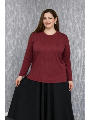 Modaplaza Kadın Soğuk Ip Triko Kazak