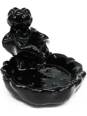 Efe Avm Seramik Lotus Model Geri Akışlı Tütsülük ( Lisinya )