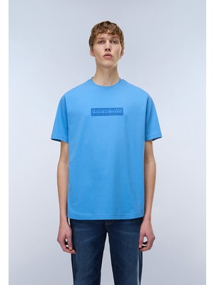Napapijri S-Box Logo 1 Erkek Kısa Kollu T-Shirt