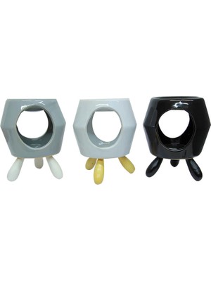 Efe Avm Buhurdanlık Seramik Ahşap Ayaklı ( Lisinya )