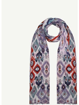 Yargıcı Geometrik Desenli Şal