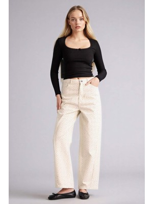 DeFacto Baggy Fit Normal Bel Standart Boy Gabardin Pantolon G9492AX26SP